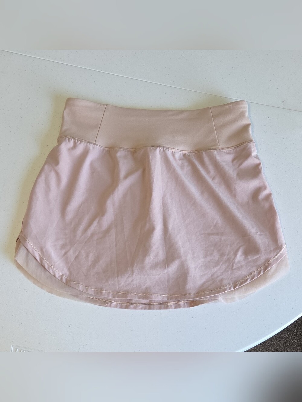 CALIA Blush Pink Athletic Skort Pull-on Pockets 4"inseam Size S Tennis Golf